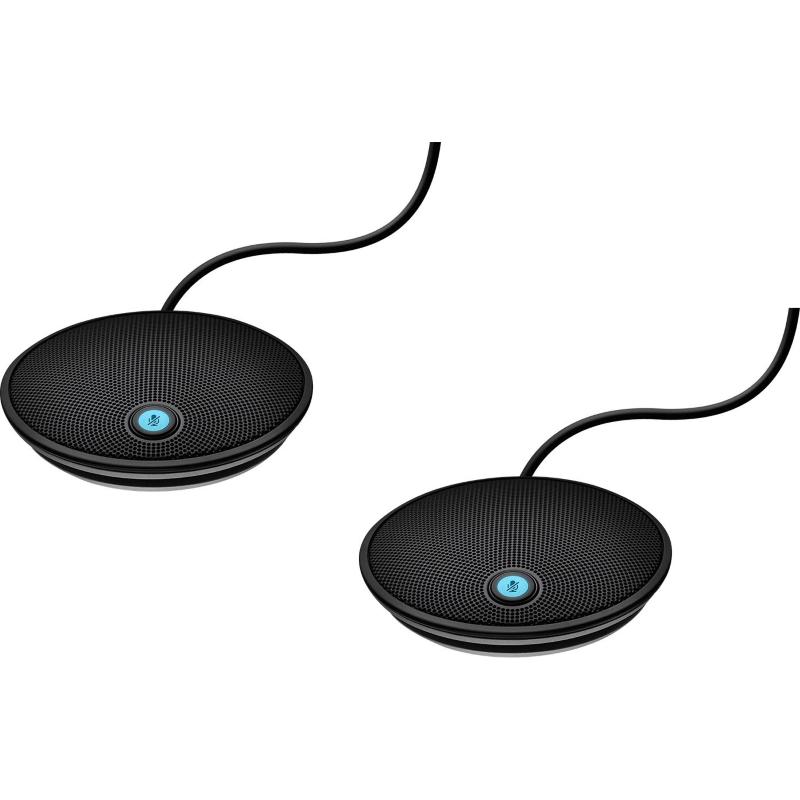 Logitech group expansion microphone microfono per pc frequenza 100-11.000 hz colore nero
