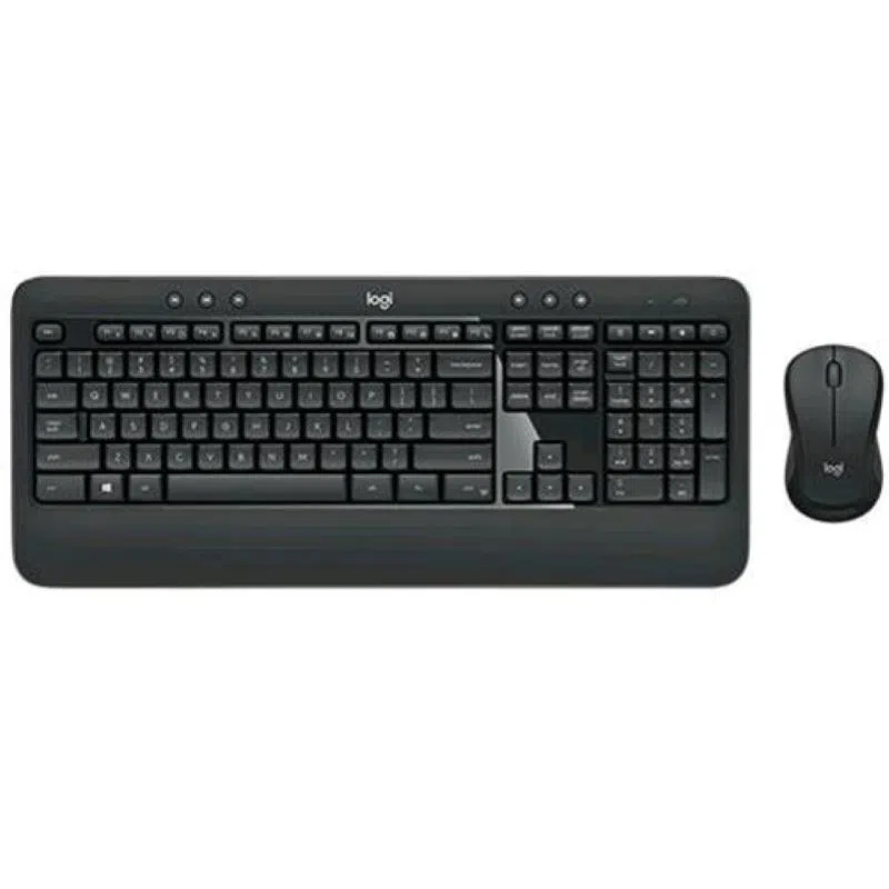 Logitech mk540 advanced set mouse e tastiera wireless 2.4 ghz qwerty italiano