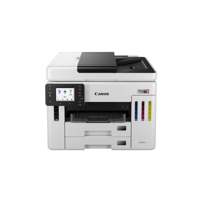 Canon maxify gx7150 stampante multifunzione a colori ink jet a4 wi-fi scanner piano e adf fax a colori 33,6 kbit/s usb lan 24ppm 600 x 1200 dpi