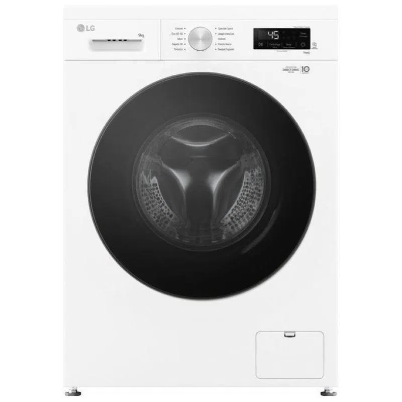 Lg Electronics LAVATRICE CF 9KG 1400G INVERTER VAPORE WIFI OBLO NERO TOP RIMOVIBILE8806096118665