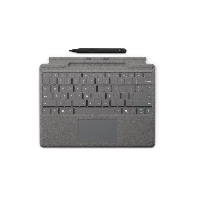 Microsoft surface pro tastiera e slim pen platino