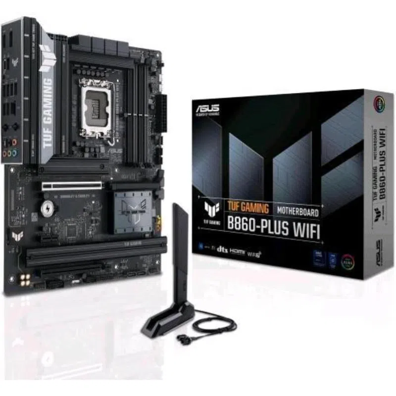 Asus tuf gaming b860-plus wi-fi 7 intel b860 lga 1851 (socket v1) atx — 2