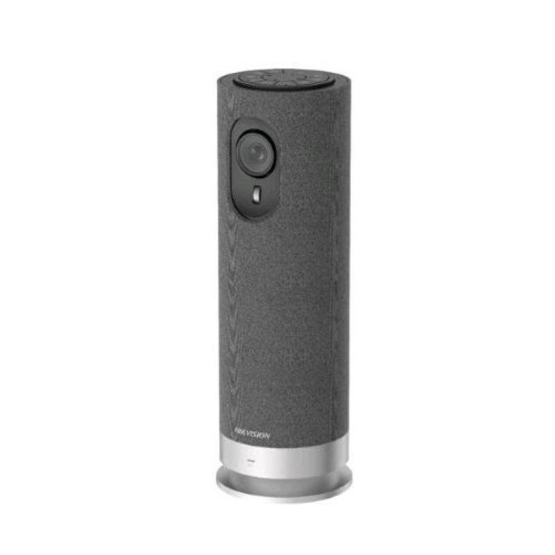 Hikvision ds-uvc-x12 telecamera per videoconferenza full hd 2mp 30fps cmosportatile 4 microfoni array hd speaker usb-c grigio