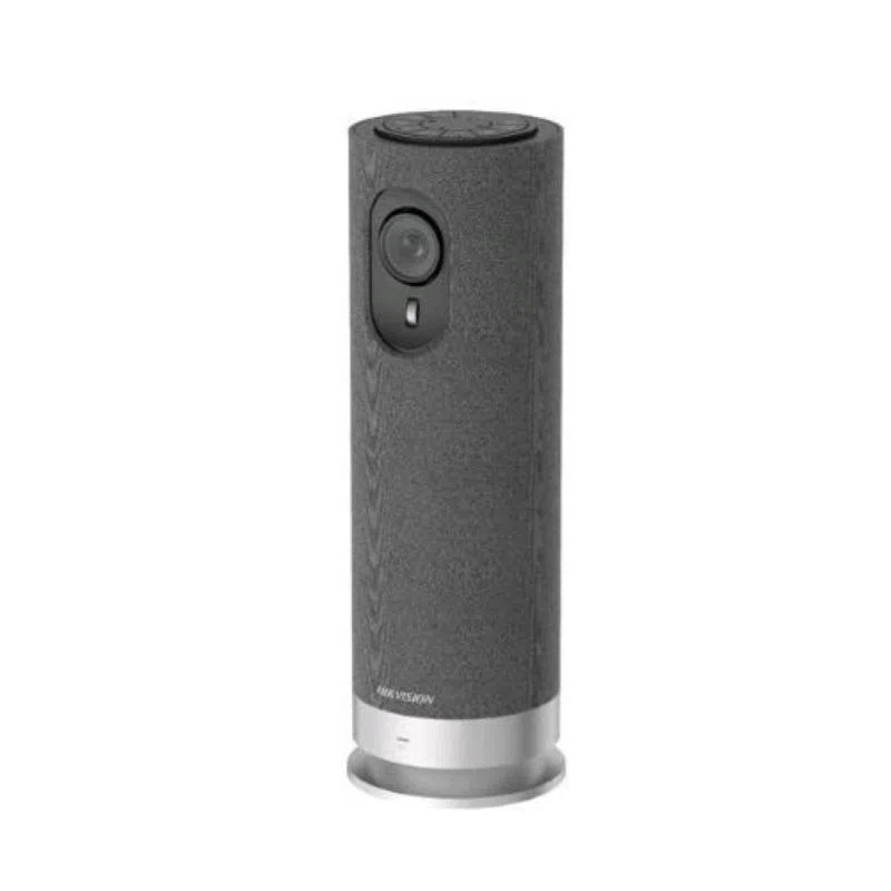 Hikvision ds-uvc-x12 telecamera per videoconferenza full hd 2mp 30fps cmosportatile 4 microfoni array hd speaker usb-c grigio