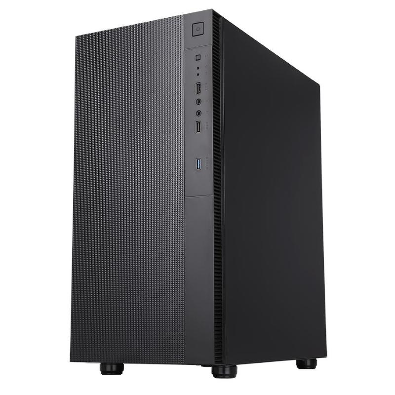 Itek case sylent 03 silent middle tower usb 3 3x12cm fan rivestimento fonoassorbente