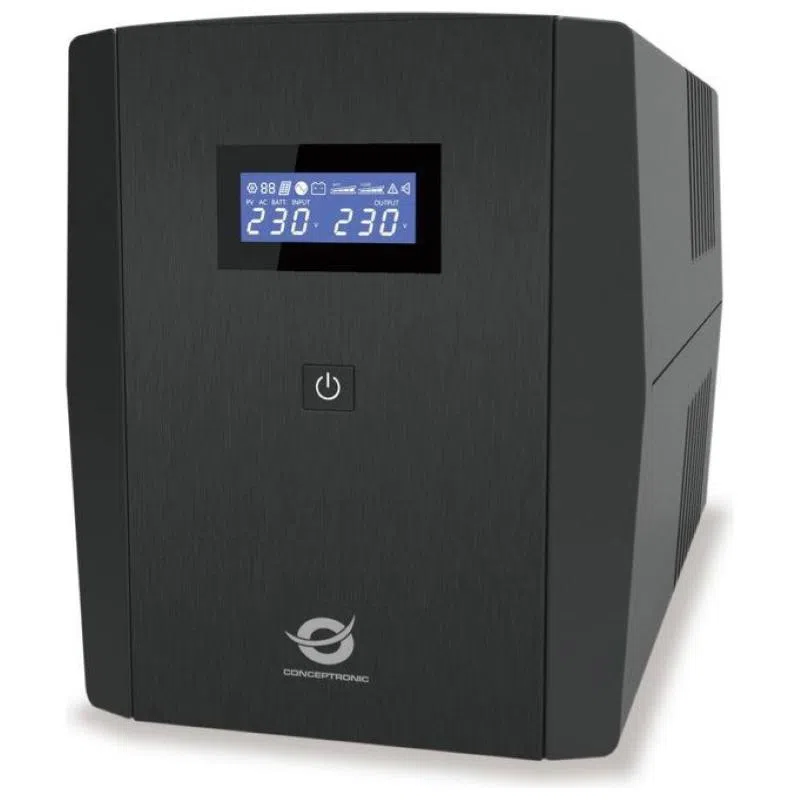 Conceptronic zeus03em gruppo di continuita` ups a linea interattiva 1200 va 720w 5 prese ac