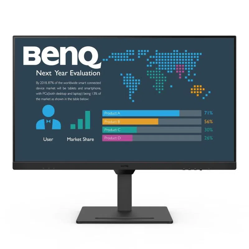 Benq 9h.lm5lj.lbe monitor pc 23.8`` 1920x1080 pixel full hd nero