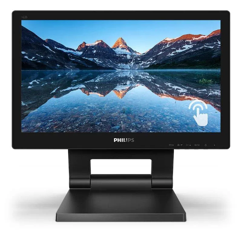 Philips b-line 162b9t/00 15.6 touch screen smooth touch monitor pc con base pieghevole 1366 x 768