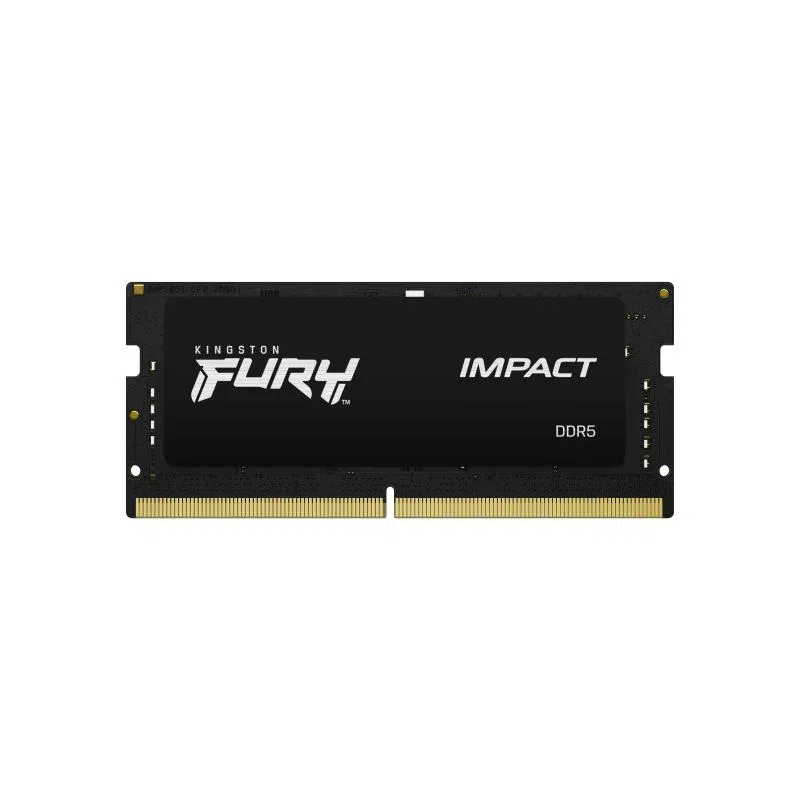 Kingston fury impact 8gb 4800mt-s ddr5 cl38 sodimm memoria gaming per laptop modulo singolo kf548s38ib-8 — 2