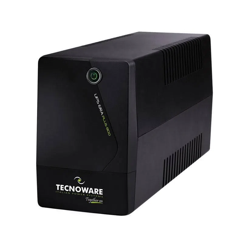 Tecnoware era plus 800 ups 800va-560w tecnologia lineinteractive con stabilizzatore onda pseudo sinusoidale schuko — 2