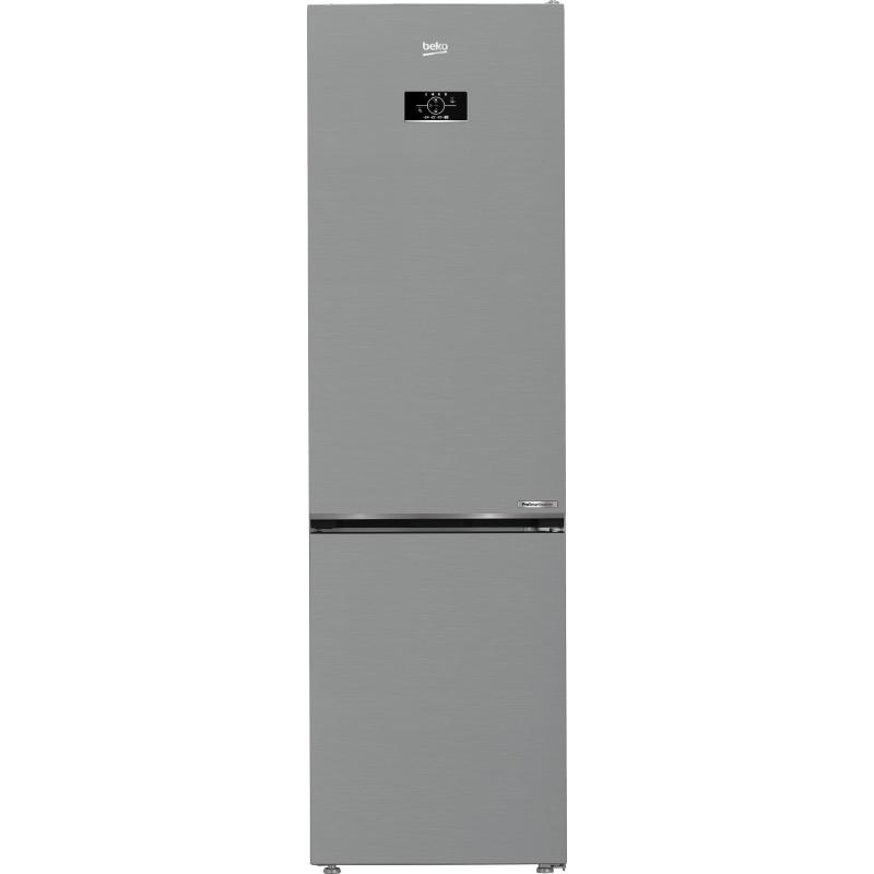 Beko frigo combinato 407lt d total no frost metal look b5rcne405hxb