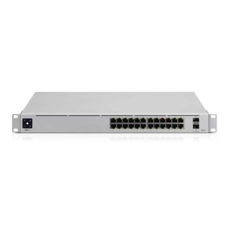Switch 24p poe lan gigabit ubiquiti usw-pro-24-poe gen2 400w (di cui 8 poe++802.3bt) - 2p sfp+