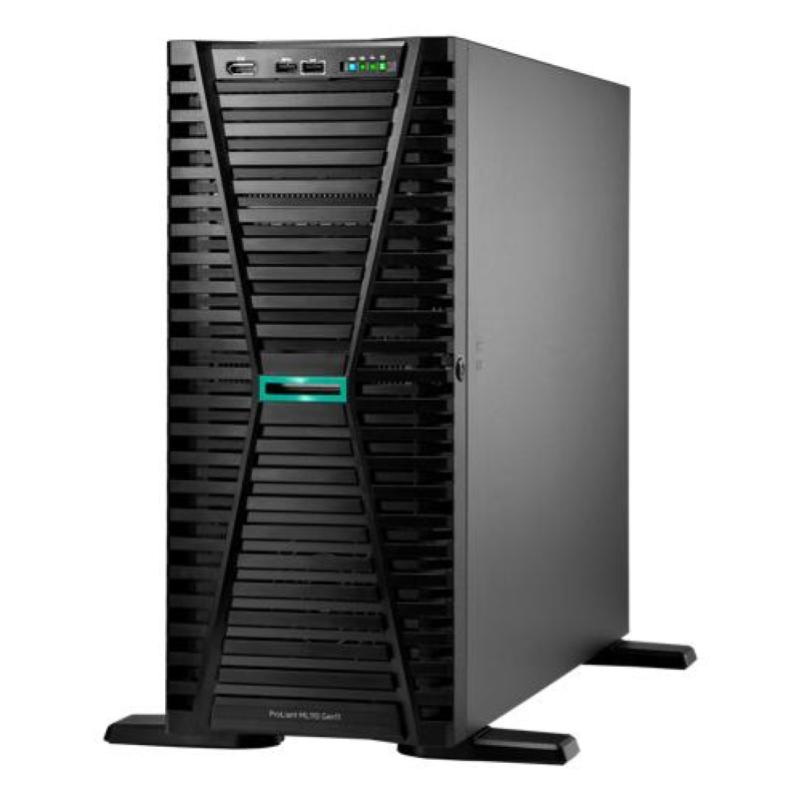 Server tower hpe ml110 gen11 xeon-g 5416s 16c 2.00ghz 64gb ram 8x2.5 sff 2x960gb ssd mr408i-o 2x10gbe baset 2x1000w 3y smartch.