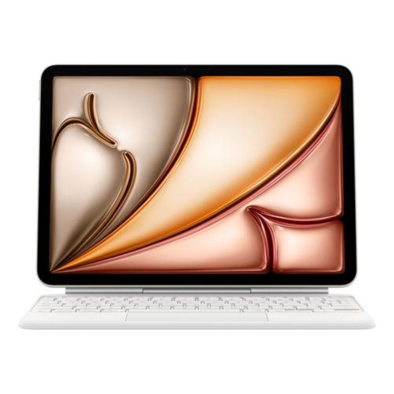 Apple magic keyboard ipad air 2025 11 (m3) custodia con tastiera trackpad apple smart connector italiano bianco
