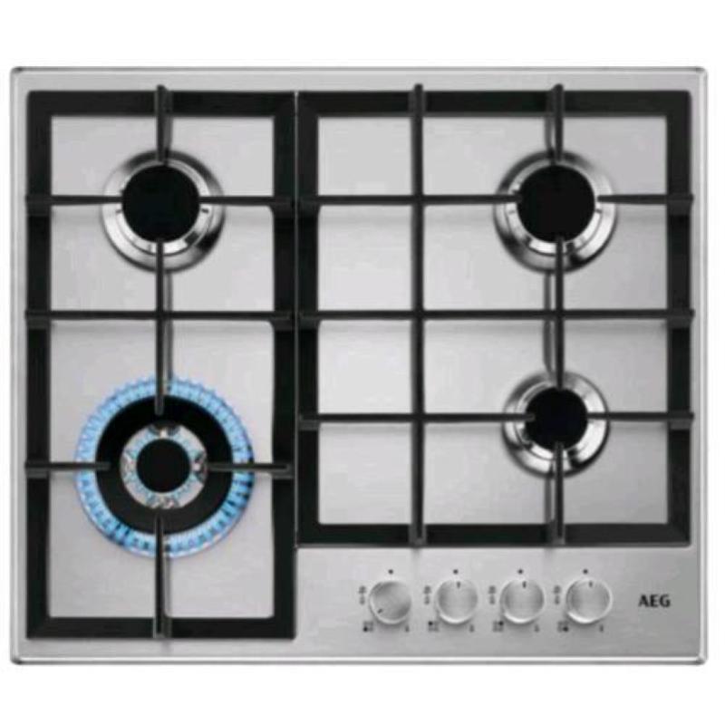 Aeg PIANO GAS HGB64400SM 60CM 4F INOX 7332543736003