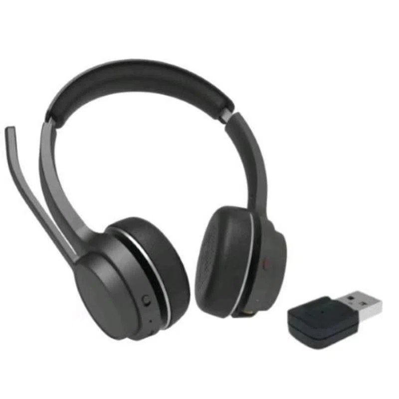 Conceptronic polona04ba cuffie con cavo e senza cavo a padiglione musica e chiamate usb tipo-c bluetooth nero