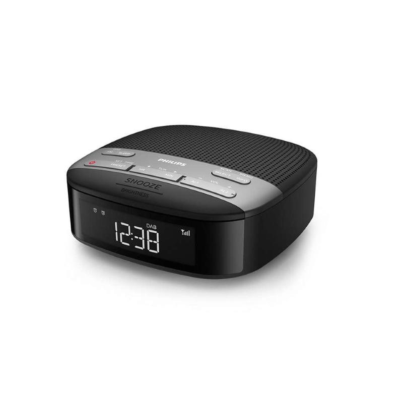 Philips tar3505-12 radiosveglia digitale nero-grigio