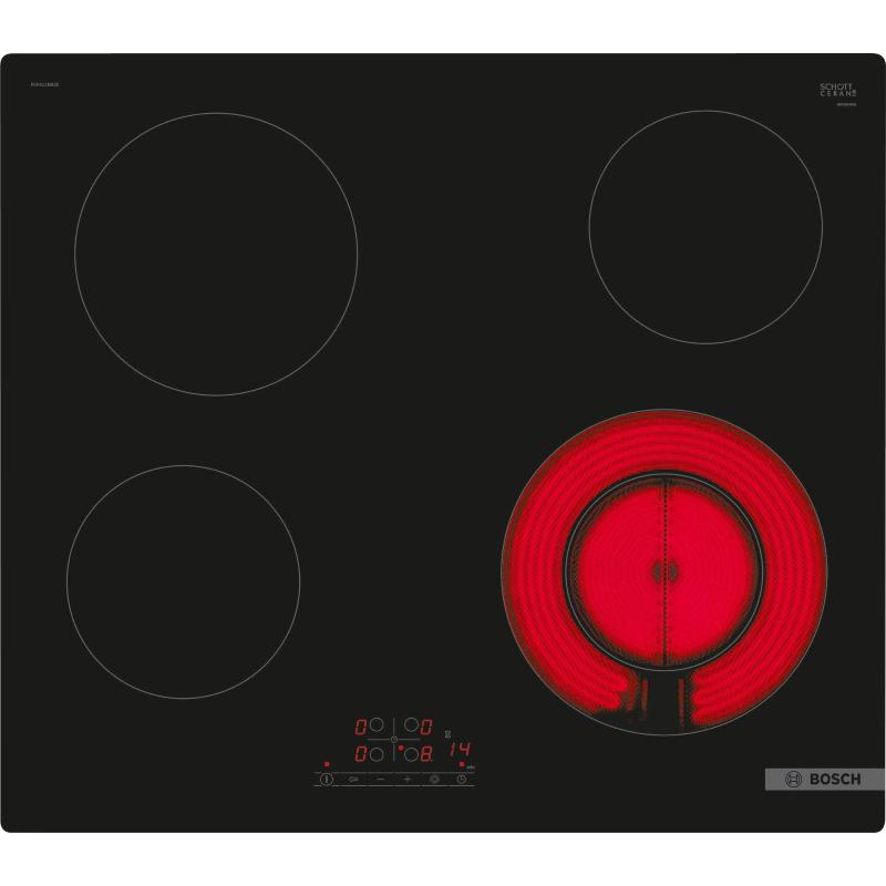 Bosch Piano Cottura Incasso Radiante Touch 4 Zone 60cm Pkf611bb2e 4242005280421