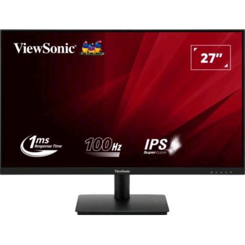 Viewsonic va270-h 27 led full hd ips 16:9 250 cd/mq contrasto 1000:1 1ms 100hz 1 x vga 1x hdmi nero