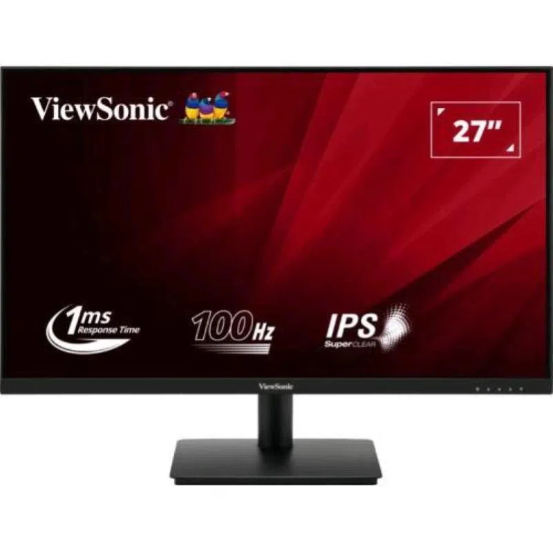 Viewsonic va270-h 27 led full hd ips 16:9 250 cd/mq contrasto 1000:1 1ms 100hz 1 x vga 1x hdmi nero