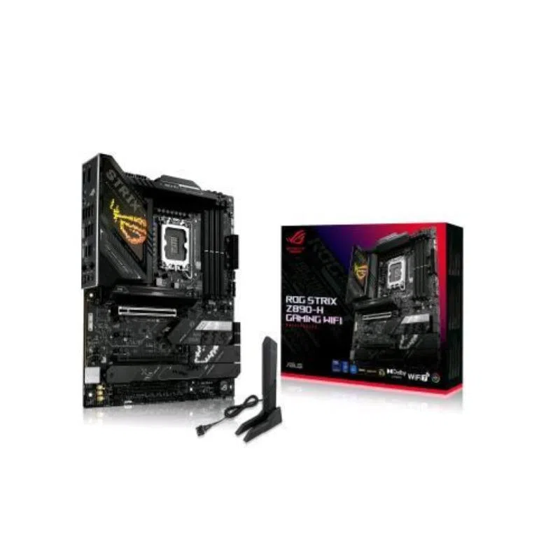 Asus rog strix z890-h gaming wi-fi 7 intel z890 lga 1851 (socket v1) atx — 2
