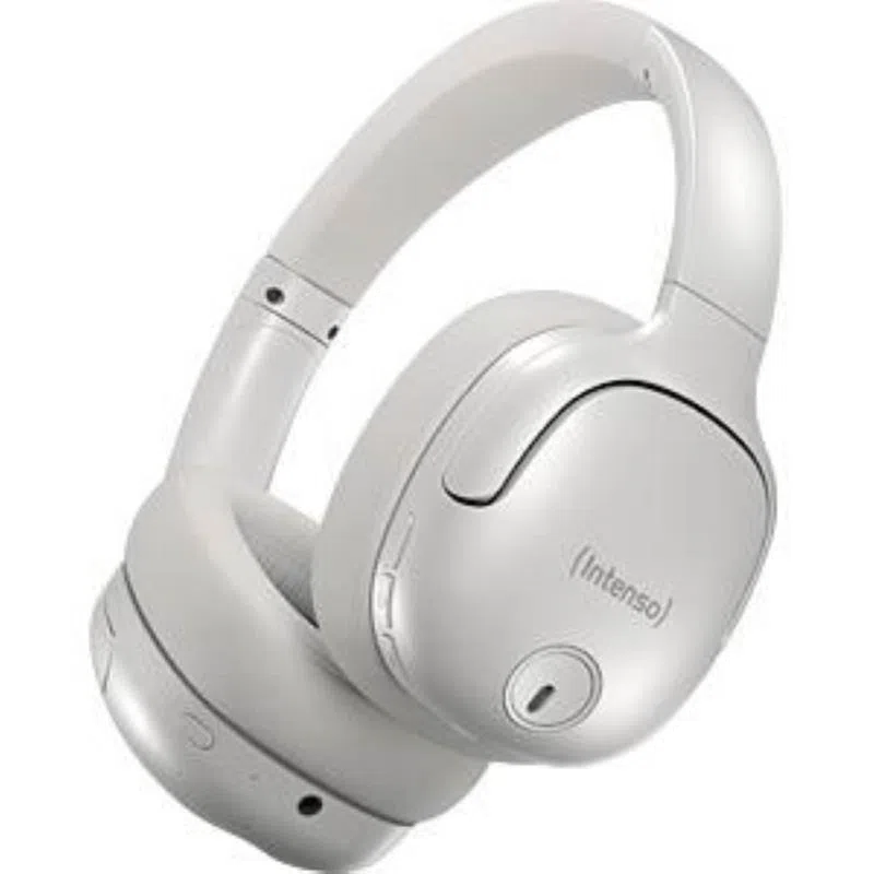 Intenso cuffie tws, bluetooth, hybrid anc, bianco — 2