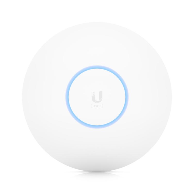 Wireless access point ubiquiti unifi 6 u6-pro dual band 5ghz (4x4 mimo) 2.4ghz (2x2 mimo)-supp.300 client — 2