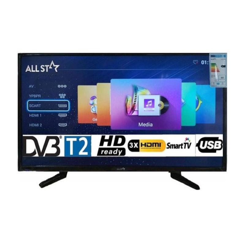 All Star TV LED 55" ASSTV554KUHDS ULTRA HD 4K SMART TV WIFI DVB-T2 ANDROID 8022197810929
