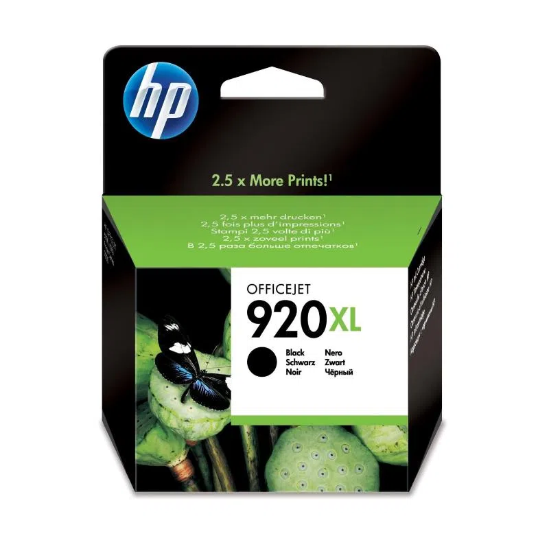 Hp cartuccia originale inchiostro nero ad alta capacità 920xl