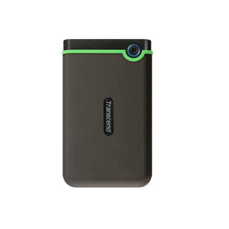 Transcend storejet 25m3s hdd esterno 2.000gb formato 2.5 usb 3.0 tipo a iron gray