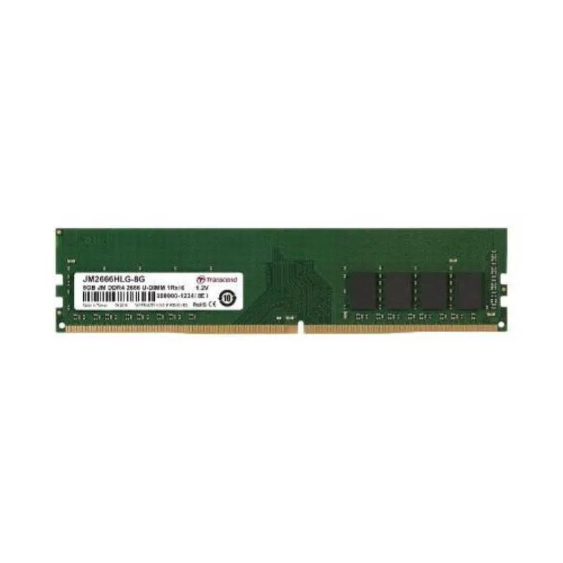 Transcend jm2666hlg-8g memoria ram 8gb 2.666mhz tipologia dimm tecnologia ddr4