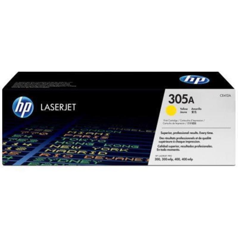 Cartuccia Toner originale giallo LaserJet HP 305A