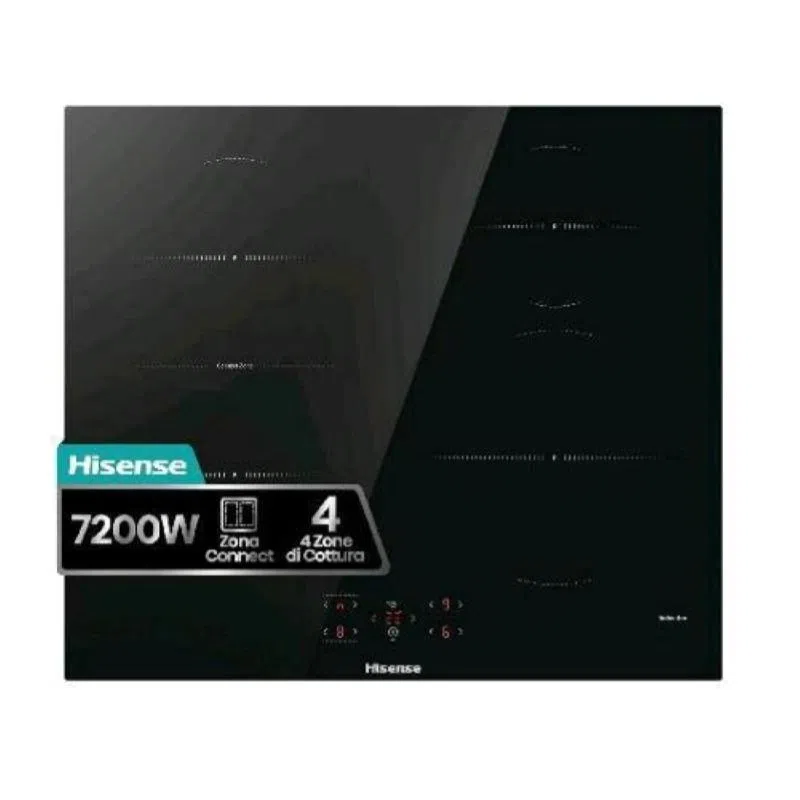Hisense Incasso HI621FM PIANO INDUZ 60CM 1FLEX+2Z NERO 3838782916953
