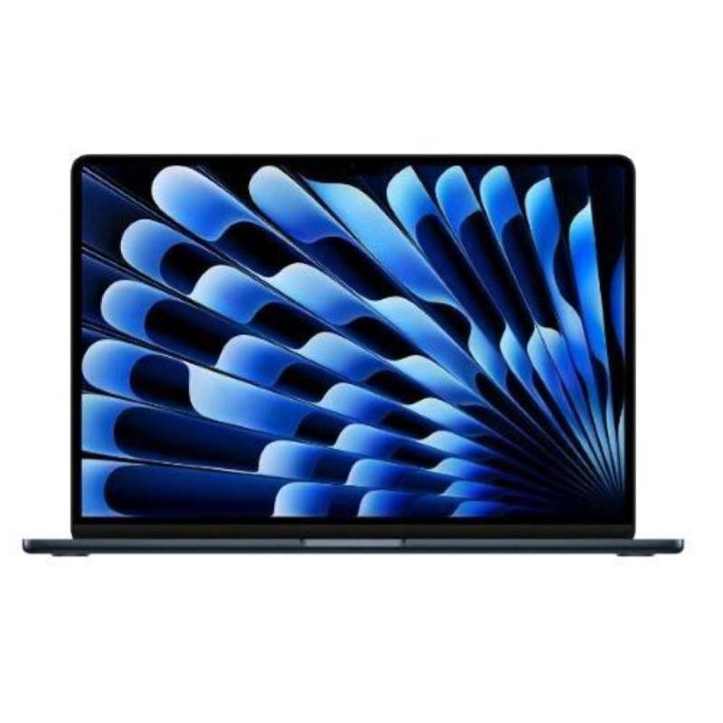 Apple macbook air 15 15.3 chip m3 8-core cpu 10-core gpu ram 8gb ssd 512gb 35 w mac os sonoma italia mezzanotte