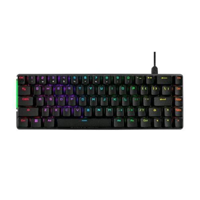 Asus rog falchion ace tastiera gaming switch mecanici rog nx rossi illuminazione led rgb usb-c tasti in pbt layout italia nero