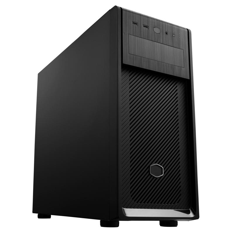 Cooler master case elite 500 odd 2 usb 3.2 1x 5.25 5x 2.5 2x combo 2.5-3.5 no psu black — 2