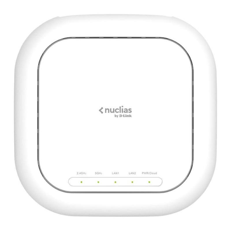 D-link dba-x2830p ax3600 nuclias wireless access point cloud managed wi-fi 6 dual band porta lan ethernet gigabit poe