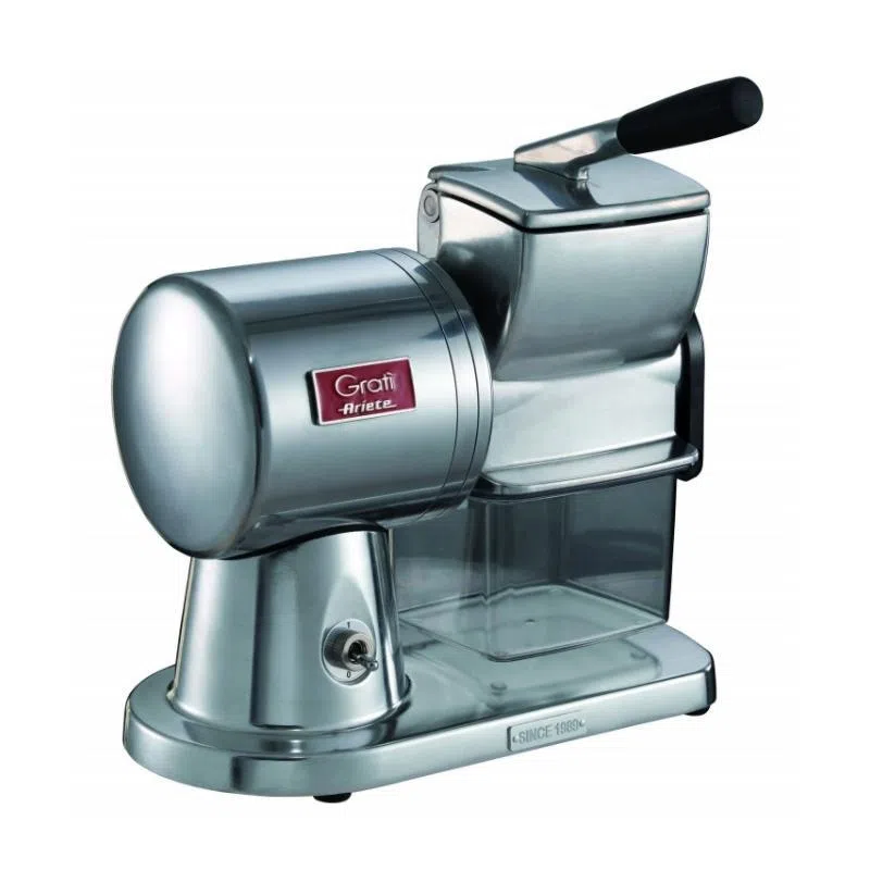 Ariete 449 grati` superior grattugia elettrica professionale in alluminio colore silver