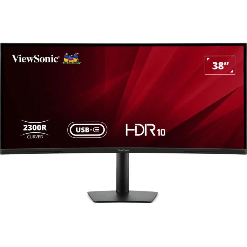 Viewsonic mon 38ips wqhd 3840*1600 curvo mm 21:9 usbc pd96w hdmi dp reg altezza