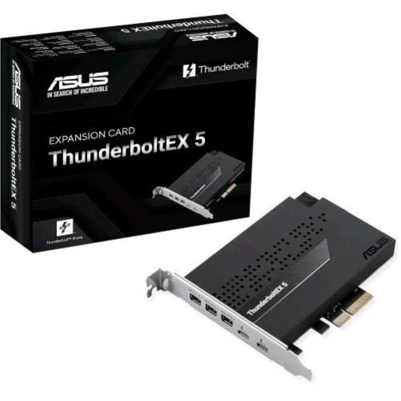 Asus mb 2 tb5 usb4 type c add on card thunderboltex 5 — 2