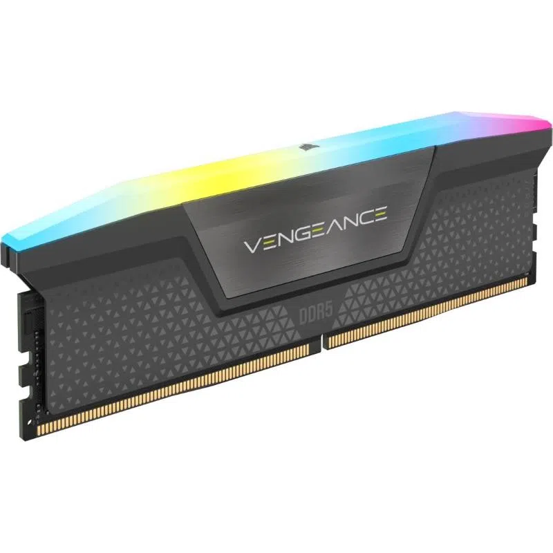 Corsair cmh16gx5m1e6000z36 vengeance rgb 16gb ddr5 6000mhz cl36 cool grey - memorie ram — 2