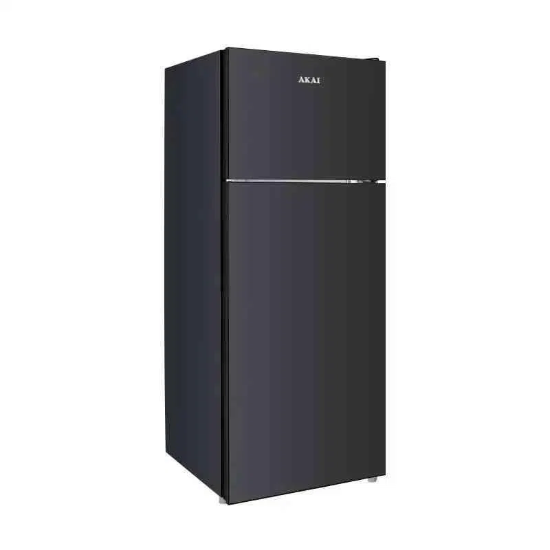 Frigorifero doppia porta glass241k 208lt nero
