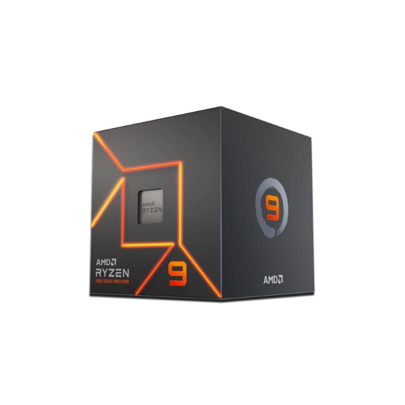 Amd ryzen 9 7900 3.7ghz amd5 cache 76mb 12 core 65w tdp box