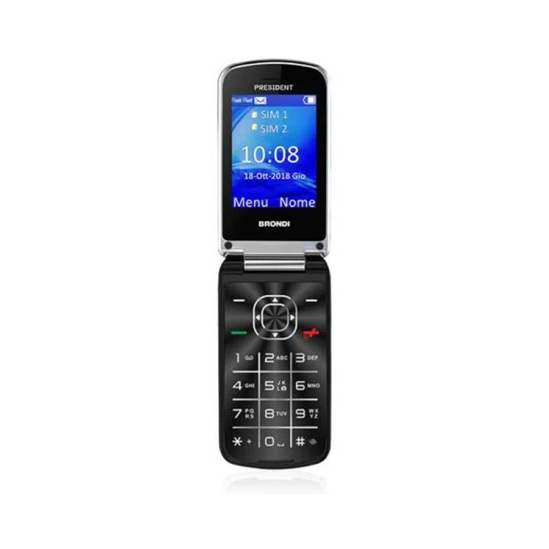 Brondi president telefono cellulare nero