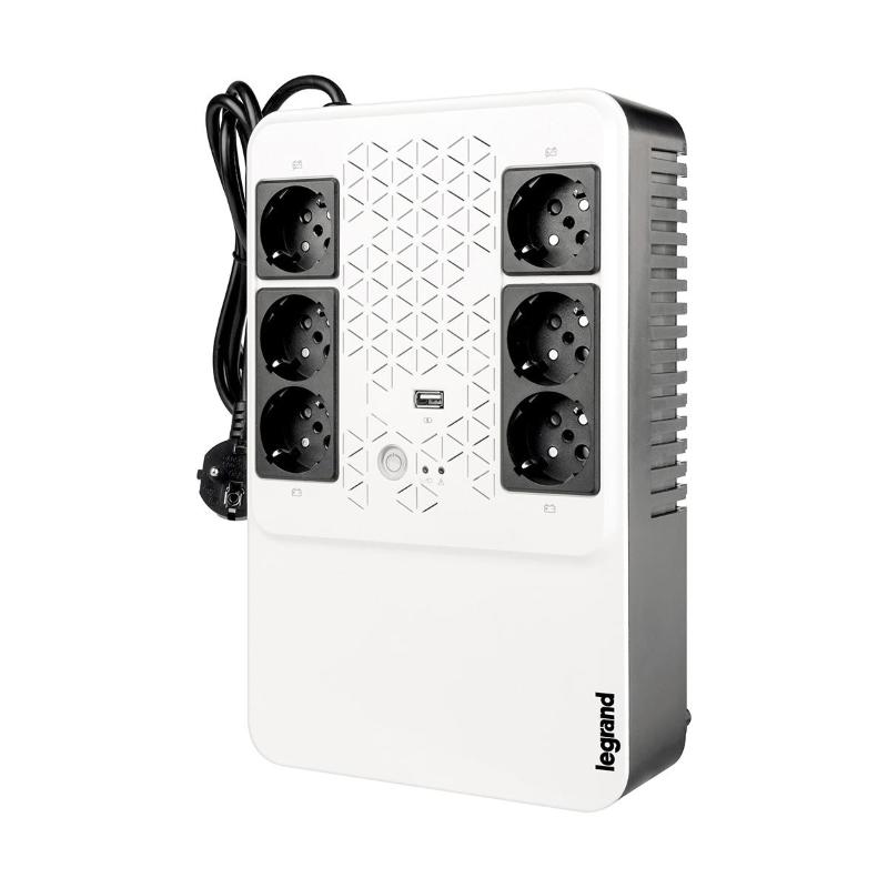 Legrand keor multiplug a linea interattiva 06 kva 360w 6 prese ac