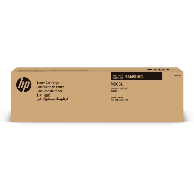 Samsung cartuccia toner magenta originale hp clt-m506l ad alta capacità