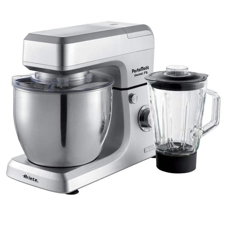 Ariete 1598 gourmet professional impastatrice planetaria con frullatore 1200w 7 litri 6 velocita`