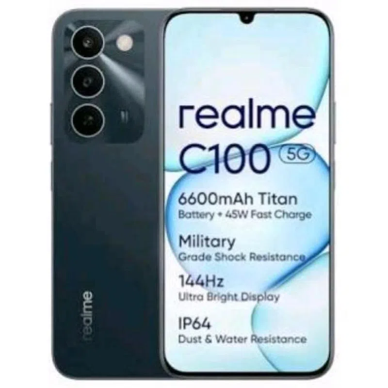 Realme c100 5g dual sim 6.8 octa core 128gb ram 4gb italia green — 2