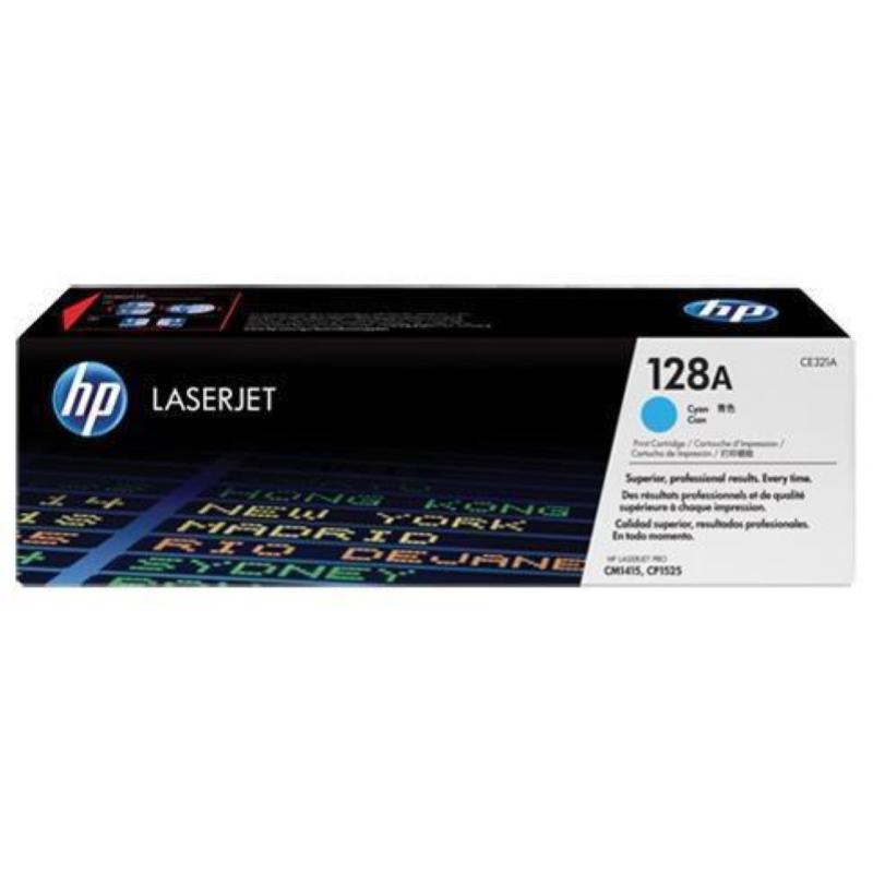 Cartuccia Toner originale ciano LaserJet HP 128A