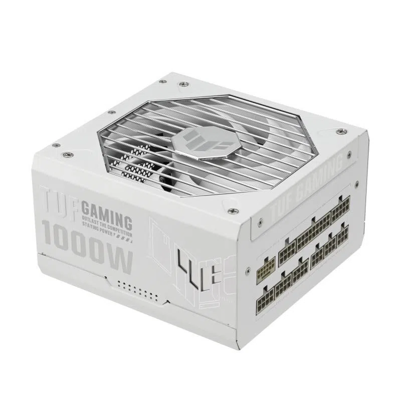 Asus tuf gaming alimentatore psu atx 1.000w 100-240v certificazione 80 plus gold cavi modulari raffreddamento attivo white — 2